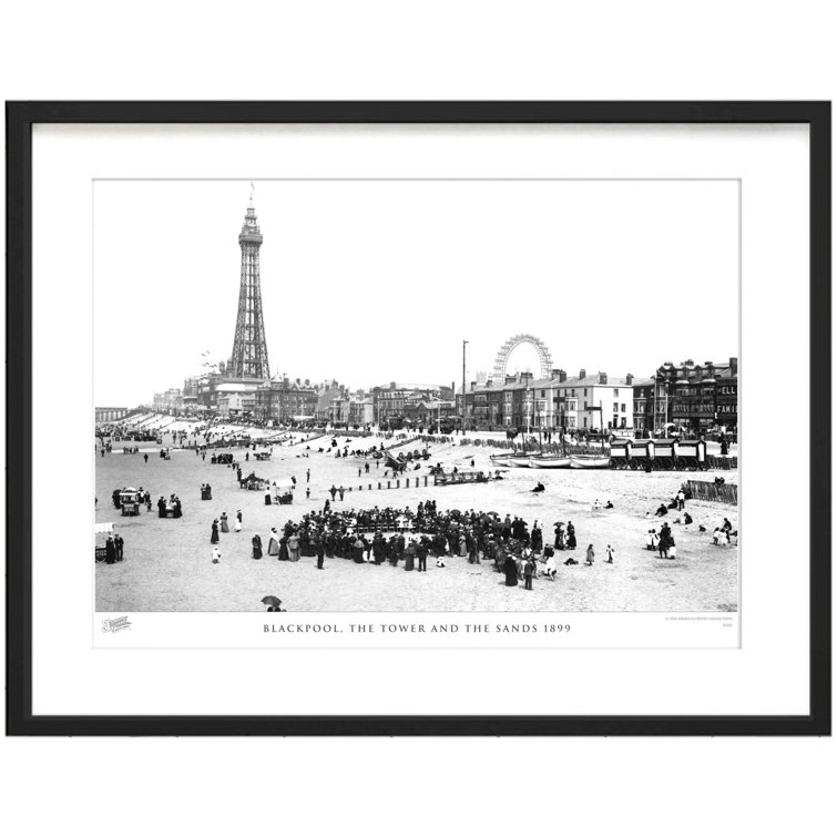 The Francis Frith Collection Blackpool, The Tower And The Sands 1899